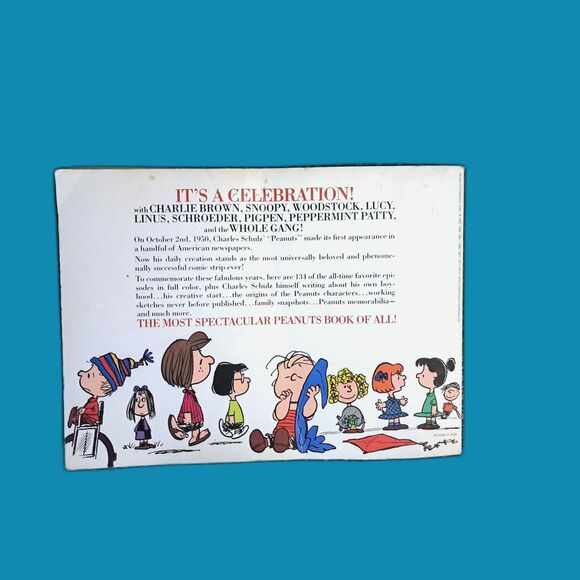 VINTAGE 1990 Peanuts full set 33 Trading Cards & 1975 Peanuts Jubilee Soft Cover - Picture 5 of 9